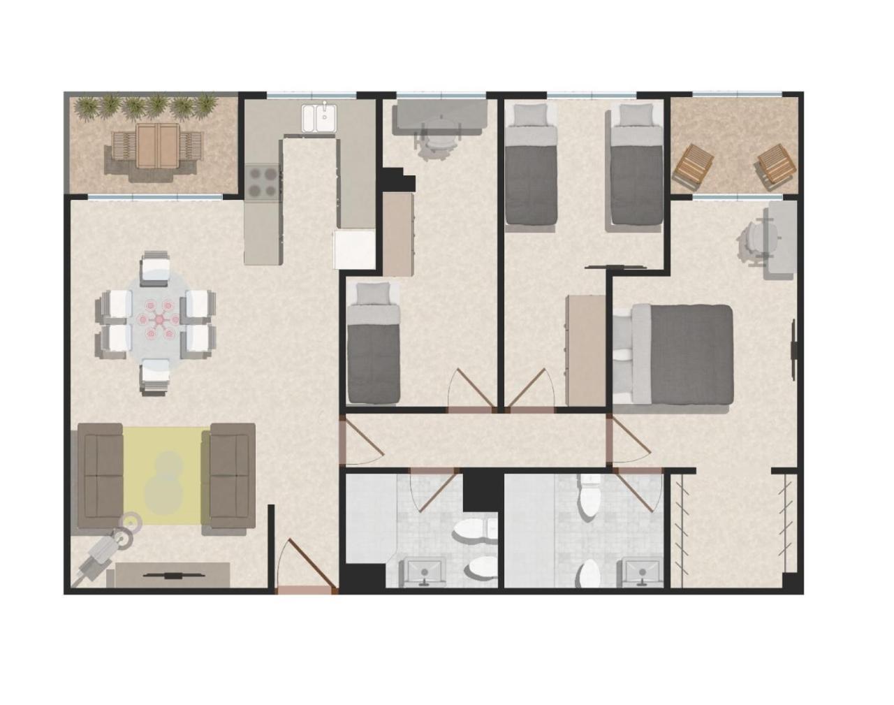 شقة Jardines Del Turia - Espacioso Apartamento فالنسيا المظهر الخارجي الصورة